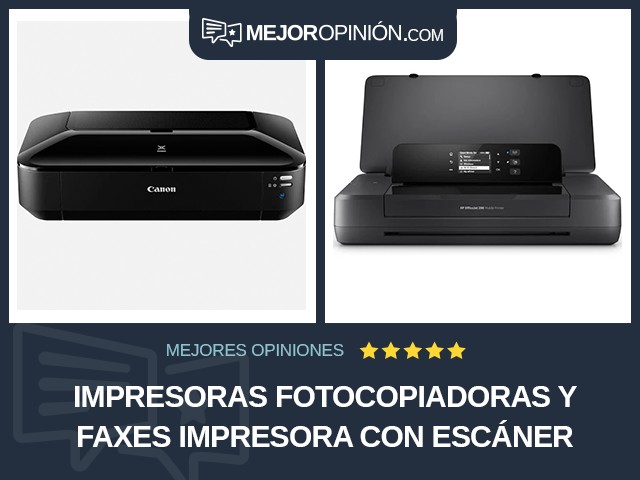 Impresoras fotocopiadoras y faxes Impresora Con escáner