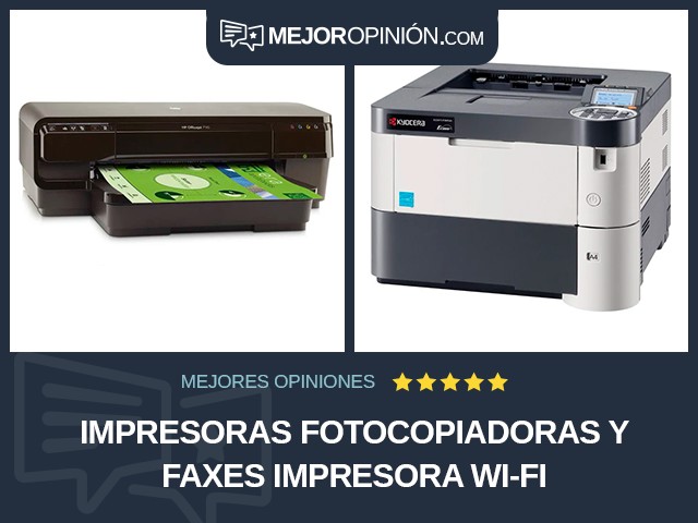 Impresoras fotocopiadoras y faxes Impresora Wi-Fi