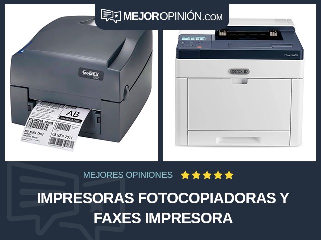 Impresoras fotocopiadoras y faxes Impresora