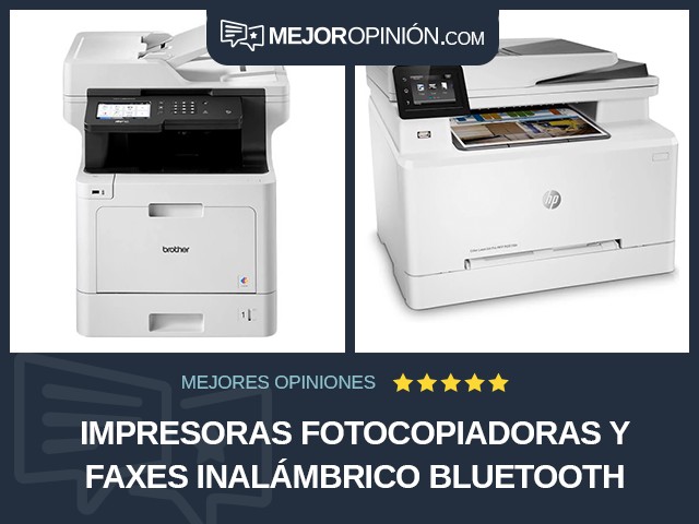 Impresoras fotocopiadoras y faxes Inalámbrico Bluetooth