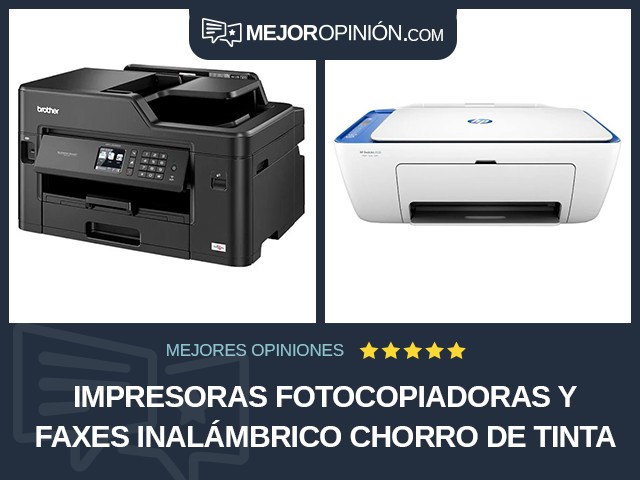 Impresoras fotocopiadoras y faxes Inalámbrico Chorro de tinta