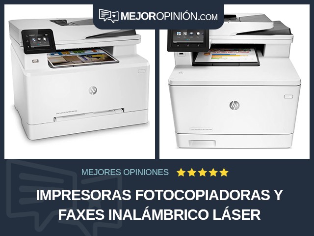 Impresoras fotocopiadoras y faxes Inalámbrico Láser