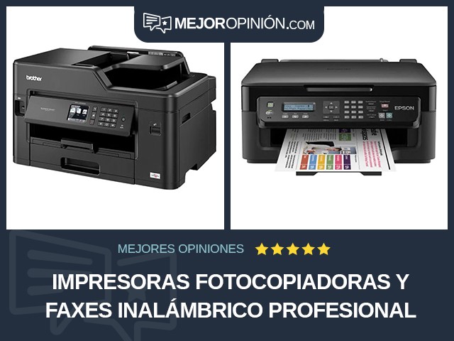 Impresoras fotocopiadoras y faxes Inalámbrico Profesional