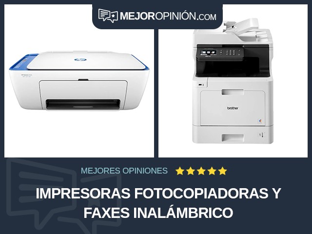 Impresoras fotocopiadoras y faxes Inalámbrico
