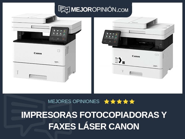 Impresoras fotocopiadoras y faxes Láser Canon