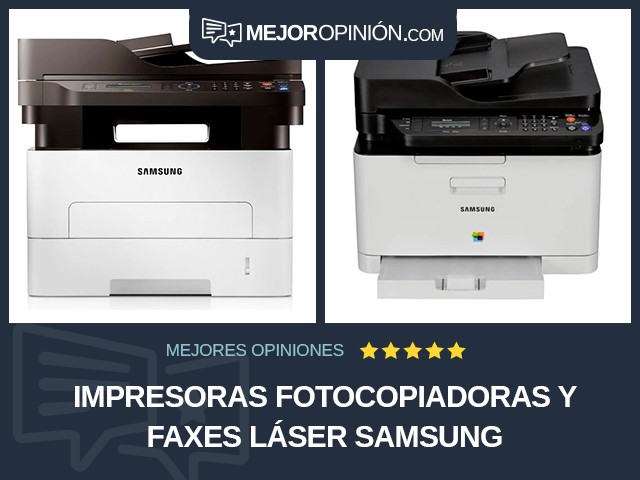Impresoras fotocopiadoras y faxes Láser Samsung