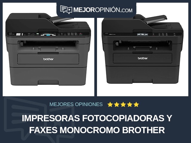 Impresoras fotocopiadoras y faxes Monocromo Brother