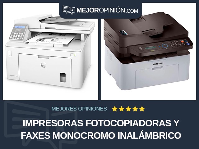 Impresoras fotocopiadoras y faxes Monocromo Inalámbrico