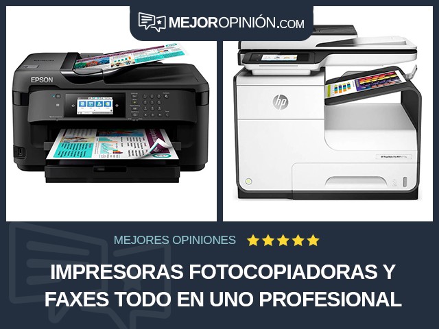 Impresoras fotocopiadoras y faxes Todo en uno Profesional