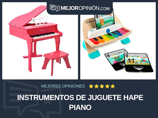 Instrumentos de juguete Hape Piano