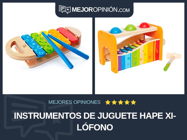Instrumentos de juguete Hape Xilófono