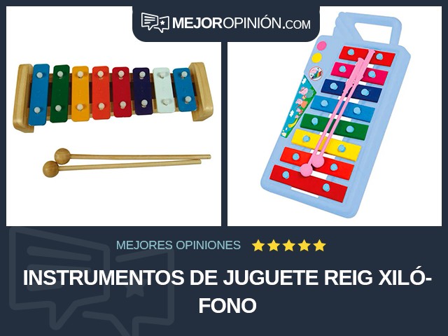 Instrumentos de juguete Reig Xilófono