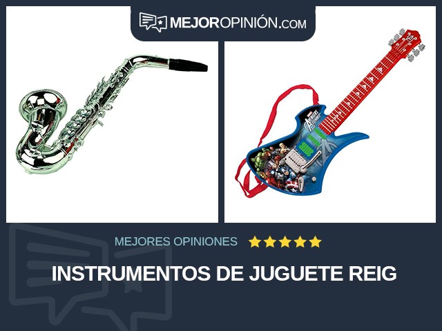 Instrumentos de juguete Reig