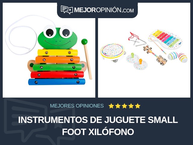 Instrumentos de juguete small foot Xilófono