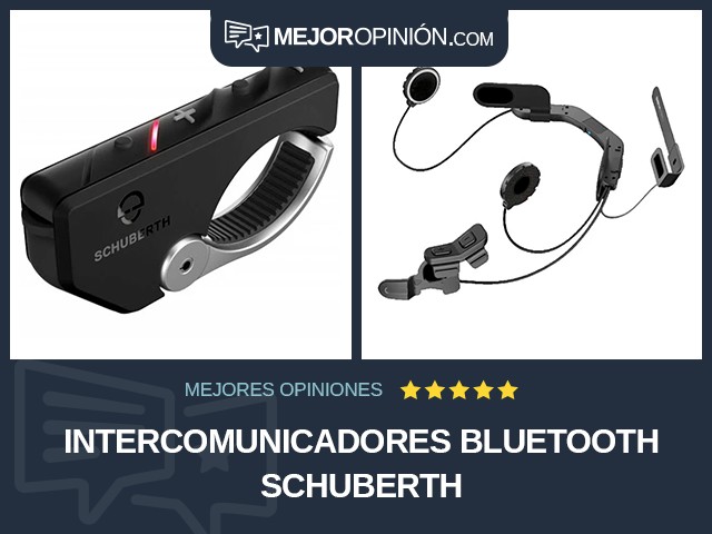 Intercomunicadores Bluetooth SCHUBERTH