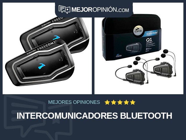 Intercomunicadores Bluetooth