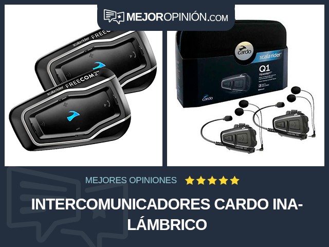 Intercomunicadores Cardo Inalámbrico