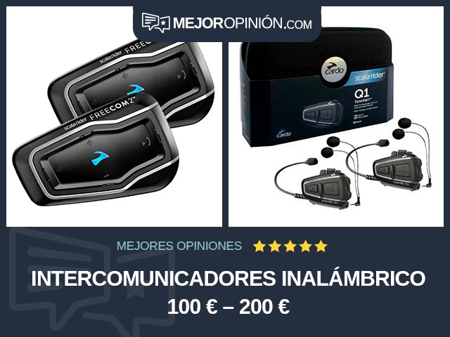 Intercomunicadores Inalámbrico 100 € – 200 €
