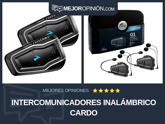 Intercomunicadores Inalámbrico Cardo