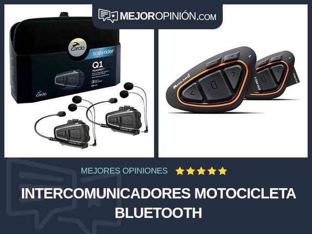 Intercomunicadores Motocicleta Bluetooth