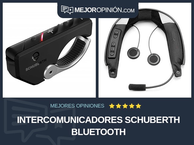 Intercomunicadores SCHUBERTH Bluetooth