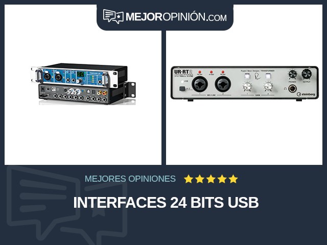 Interfaces 24 bits USB