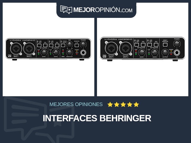 Interfaces BEHRINGER