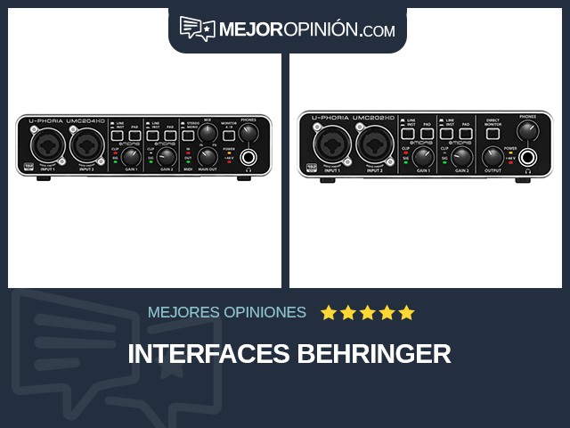 Interfaces BEHRINGER