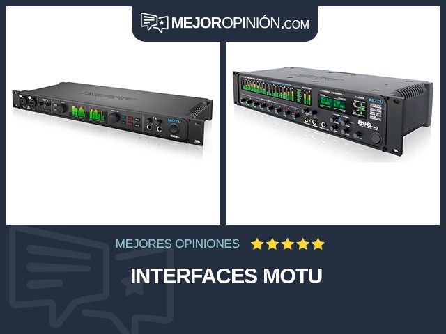 Interfaces MOTU