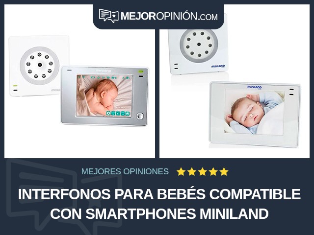 Interfonos para bebés Compatible con smartphones Miniland