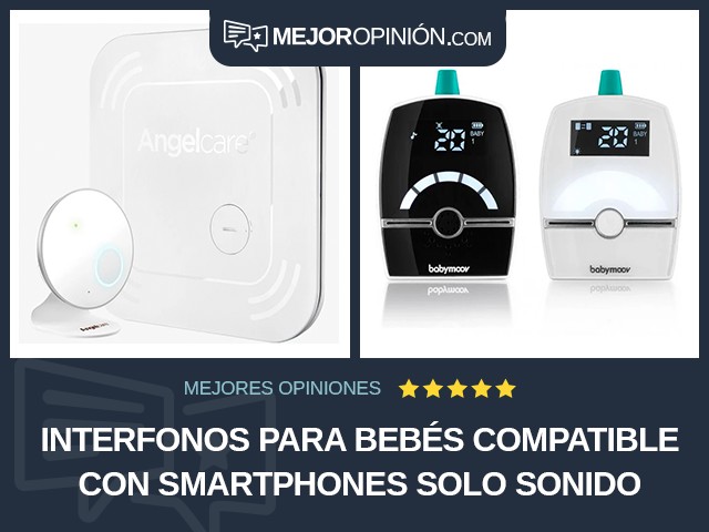 Interfonos para bebés Compatible con smartphones Solo sonido