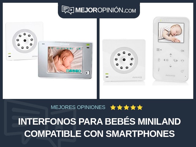Interfonos para bebés Miniland Compatible con smartphones