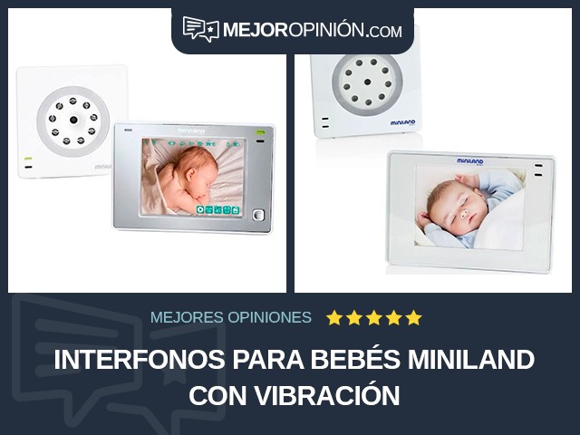 Interfonos para bebés Miniland Con vibración