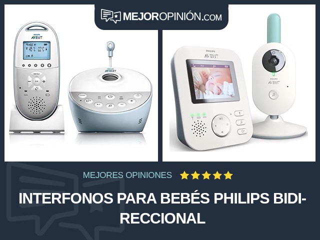 Interfonos para bebés Philips Bidireccional