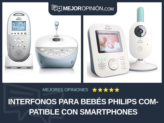 Interfonos para bebés Philips Compatible con smartphones