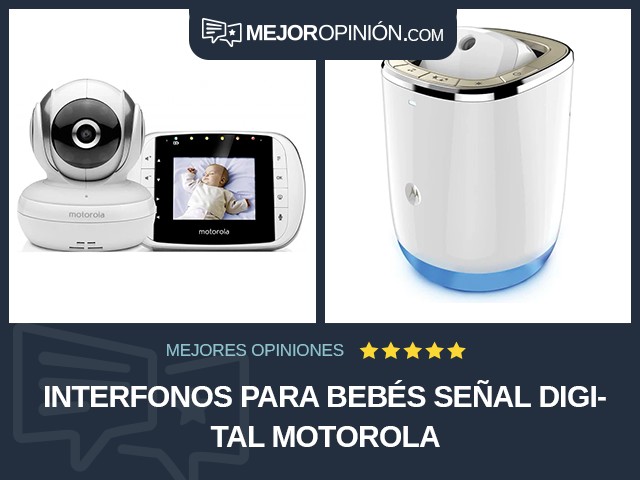 Interfonos para bebés Señal digital Motorola