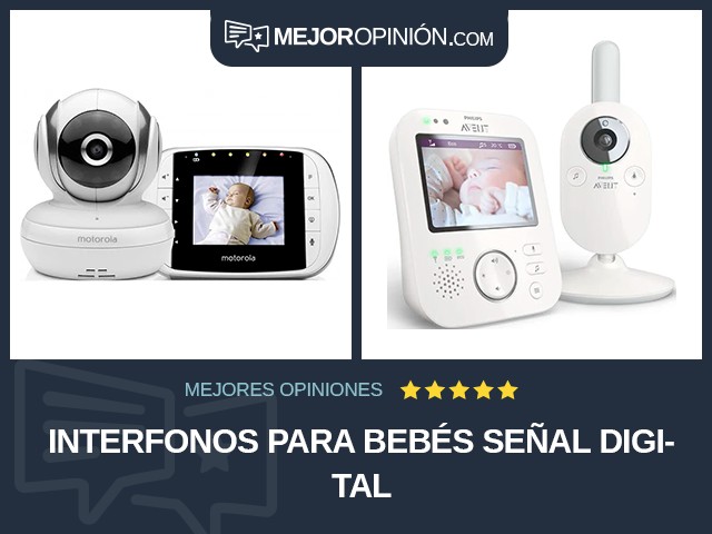 Interfonos para bebés Señal digital