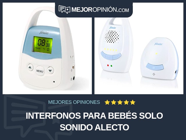 Interfonos para bebés Solo sonido Alecto