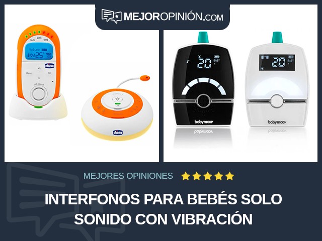 Interfonos para bebés Solo sonido Con vibración