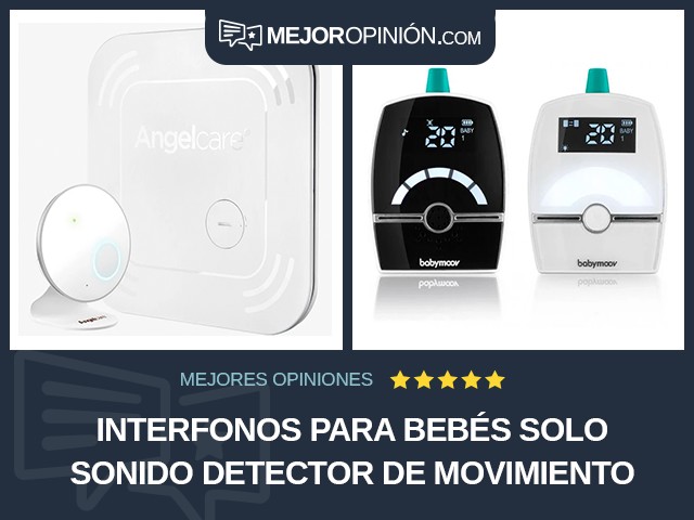 Interfonos para bebés Solo sonido Detector de movimiento