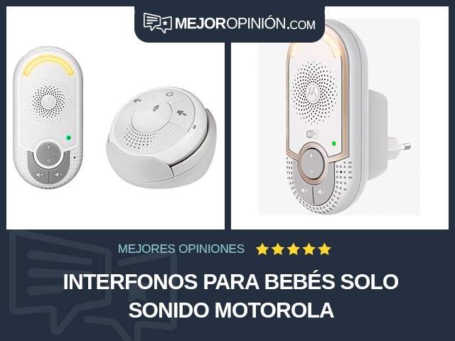 Interfonos para bebés Solo sonido Motorola