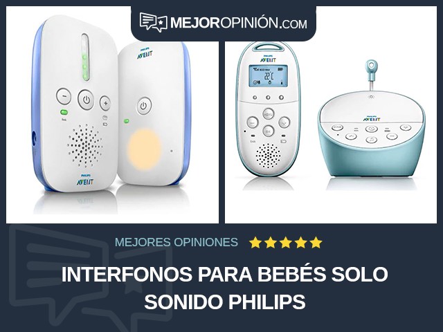 Interfonos para bebés Solo sonido Philips