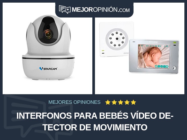 Interfonos para bebés Vídeo Detector de movimiento