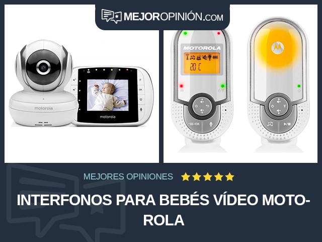 Interfonos para bebés Vídeo Motorola