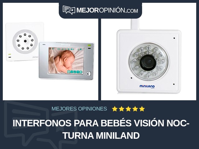 Interfonos para bebés Visión nocturna Miniland