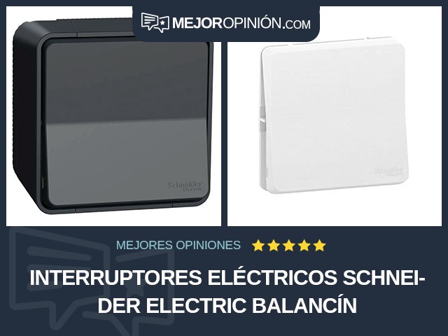 Interruptores eléctricos Schneider Electric Balancín