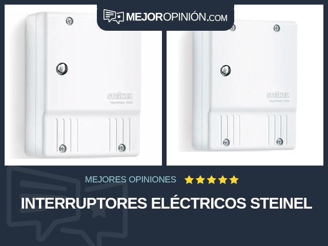 Interruptores eléctricos STEINEL