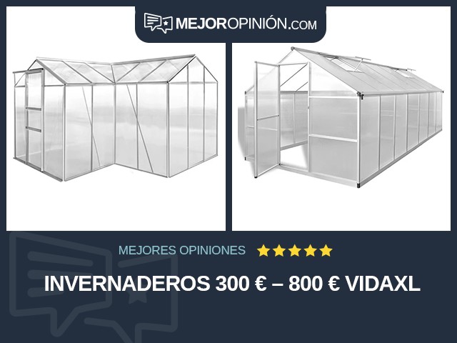 Invernaderos 300 € – 800 € vidaXL