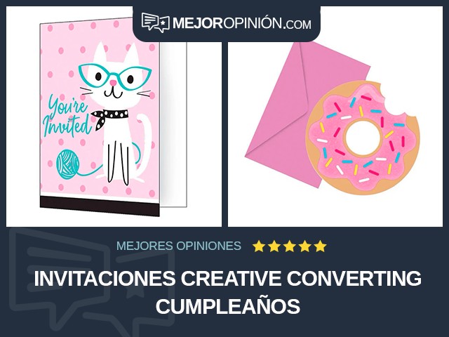 Invitaciones Creative Converting Cumpleaños
