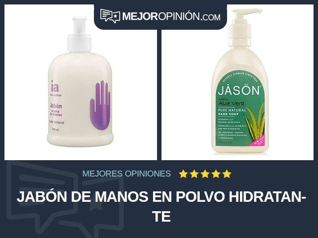 Jabón de manos en polvo Hidratante